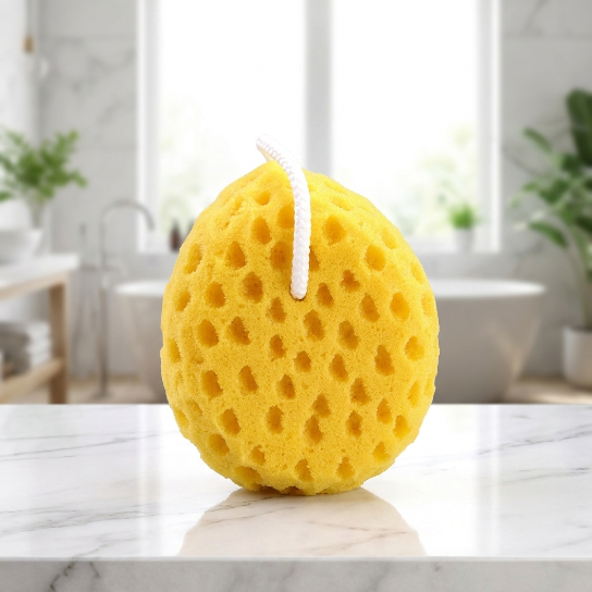 Colorful Sea Sponge Absorbent Shower Bath Ball