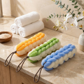 Thick Soft Twisted Back Scrubber Shower Strap