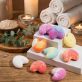 40g Heart Shape Essential Oil Spa Bath Bombs